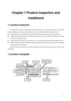Chapter 1 Product inspection and installment 11 product (Page 9 / 9) Maxsine EP100 AC SERVO User Manual